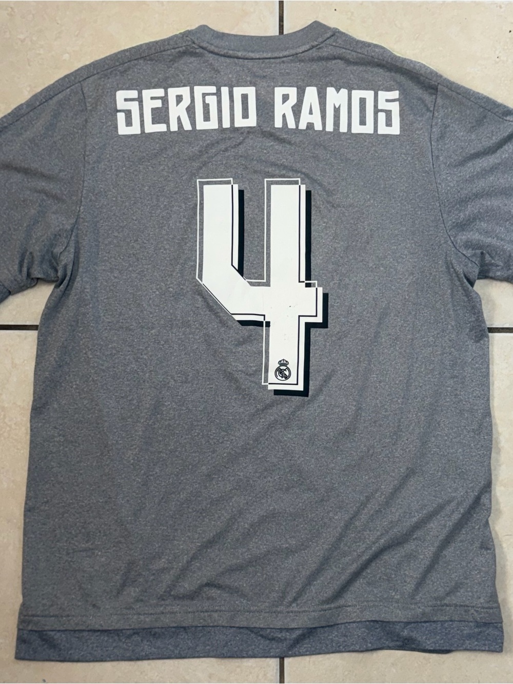 2015-16 Real Madrid Sergio Ramos Away Adidas Jersey